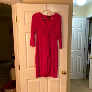 Hot Pink Knot Curvy Dress Size Medium